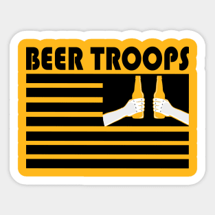 BEER TROOPS Sticker